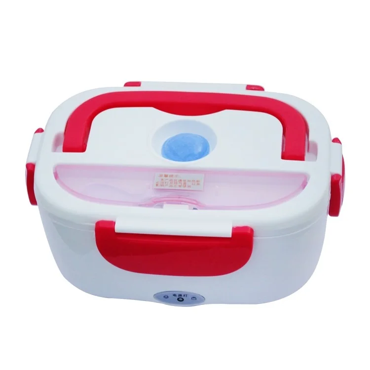 

Lunch Box Multi Functional Portable Electric Heating Lunchbox Heat Preservation Bento with Spoon Multi Color W8588