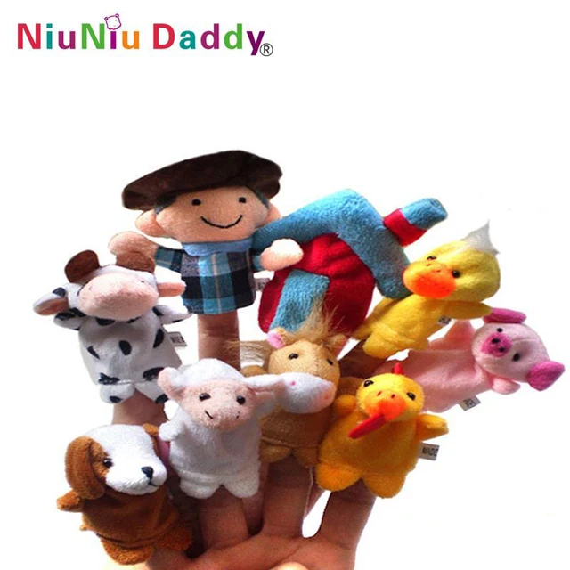 5 Sets Whole 10pcs Set The Nursery Rhyme Finger Puppets Old 5 Sets Whole 10pcs Set The Nursery Rhyme Finger Puppets Old Macdonald Had A