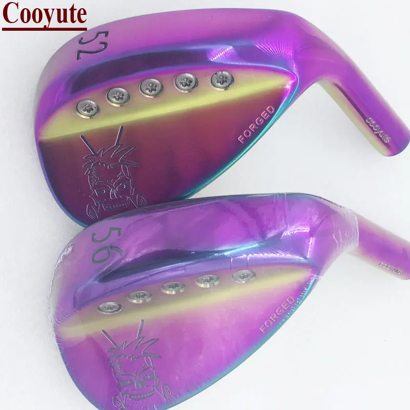 NEW Golf heads Cooyute FORGED Skull black Golf wedge heads and 52.56.58degree Golf Clubs heads No Clubs shaft Free shipping NEW Golf heads Cooyute FORGED Skull black Golf wedge heads and 52.56.58degree Golf Clubs heads No Clubs shaft Free shipping