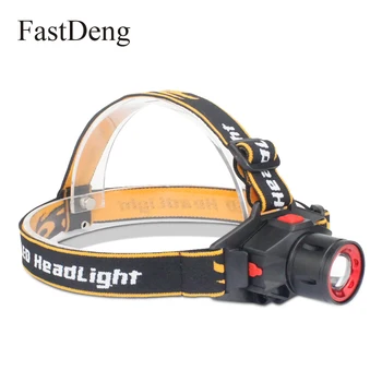 

Flashlight Head Cree Q5 Waterproof Built-in Lithium Battery Rechargeable Headlamp 3 Modes Zoom 1000LM High Power Led Head Torch