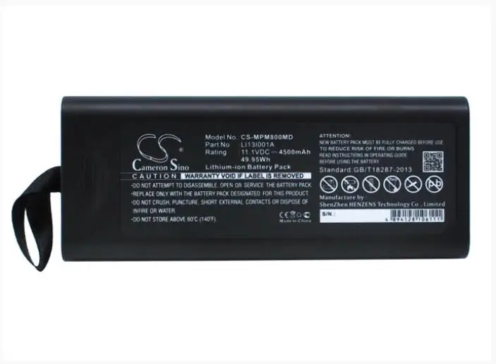 Cameron Sino 4500mAh battery for MINDRAY IMEC10 IMEC12 IMEC8 IPM10 IPM12 IPM8 Moniteur VS600 VS900 115-018012-00 | Электроника