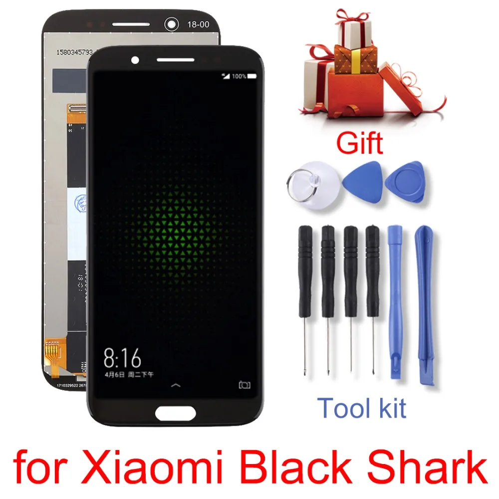 

New for Xiaomi Black Shark (Black) LCD Screen and Digitizer Full Assembly repari parts