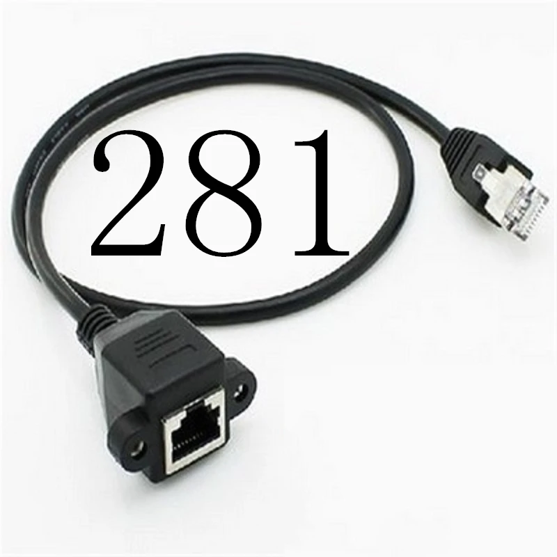 

281# MEIBAI WS CAT5 Flat Ethernet Cable Networking Ethernet Patch Cord LAN Cable CAT5