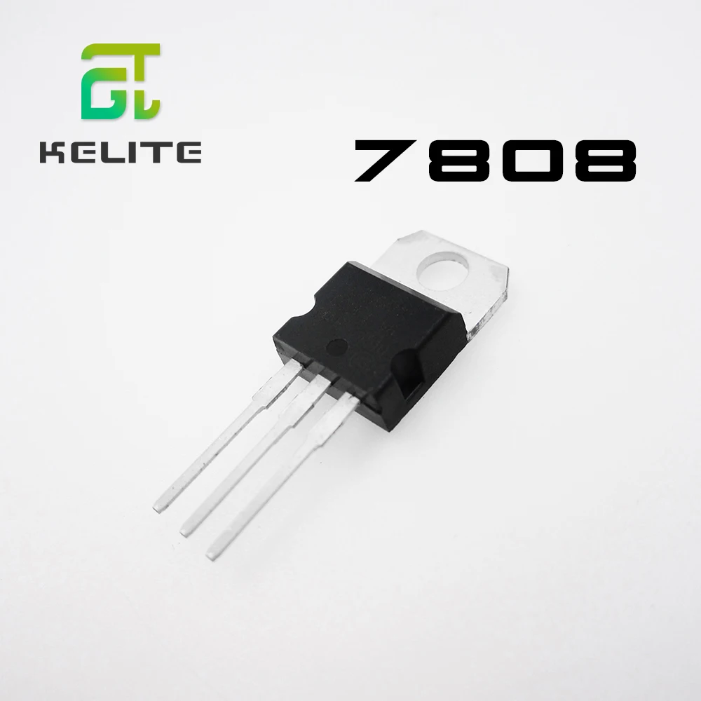 Новый Трехконтактный регулятор напряжения L7808CV TO-220 7808 L7808 8 в 1 5 а | Электронные