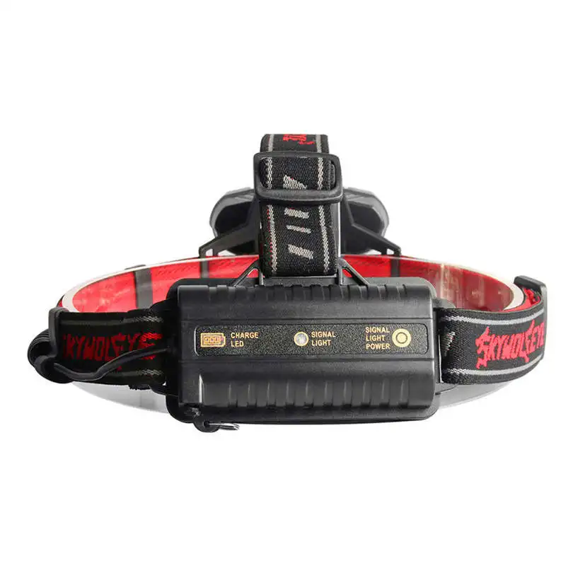 5X XM-L T6 LED USB Headlamp USB Rechargeable Torch Lamp Light powerful led flashlight Head Torch,use 18650 battery #4S19 (11)