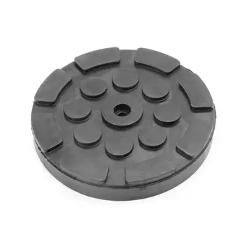 

Black Rubber Jacking Pad For Car Lift Anti-slip Surface Tool Rail Protector Heavy Duty