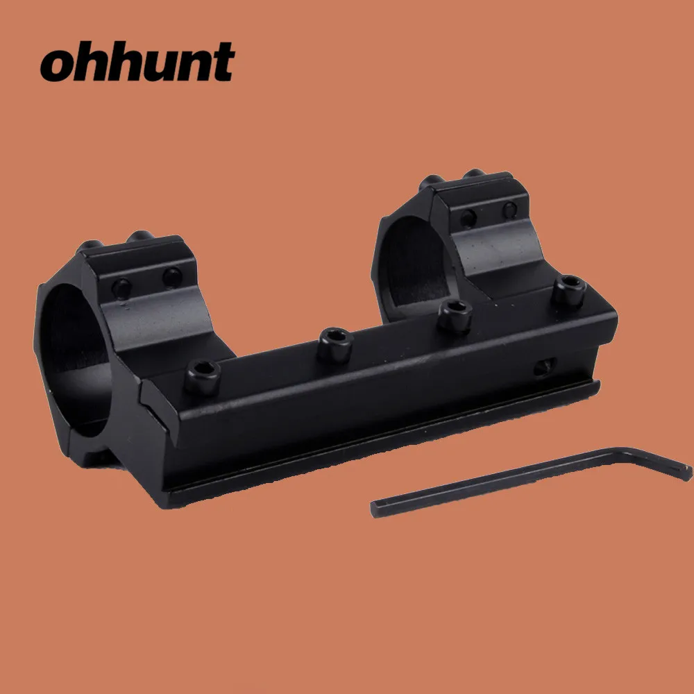 Тактические оптические прицелы Ohhunt 11 мм рельсовое крепление 30 диаметр 100 кольца