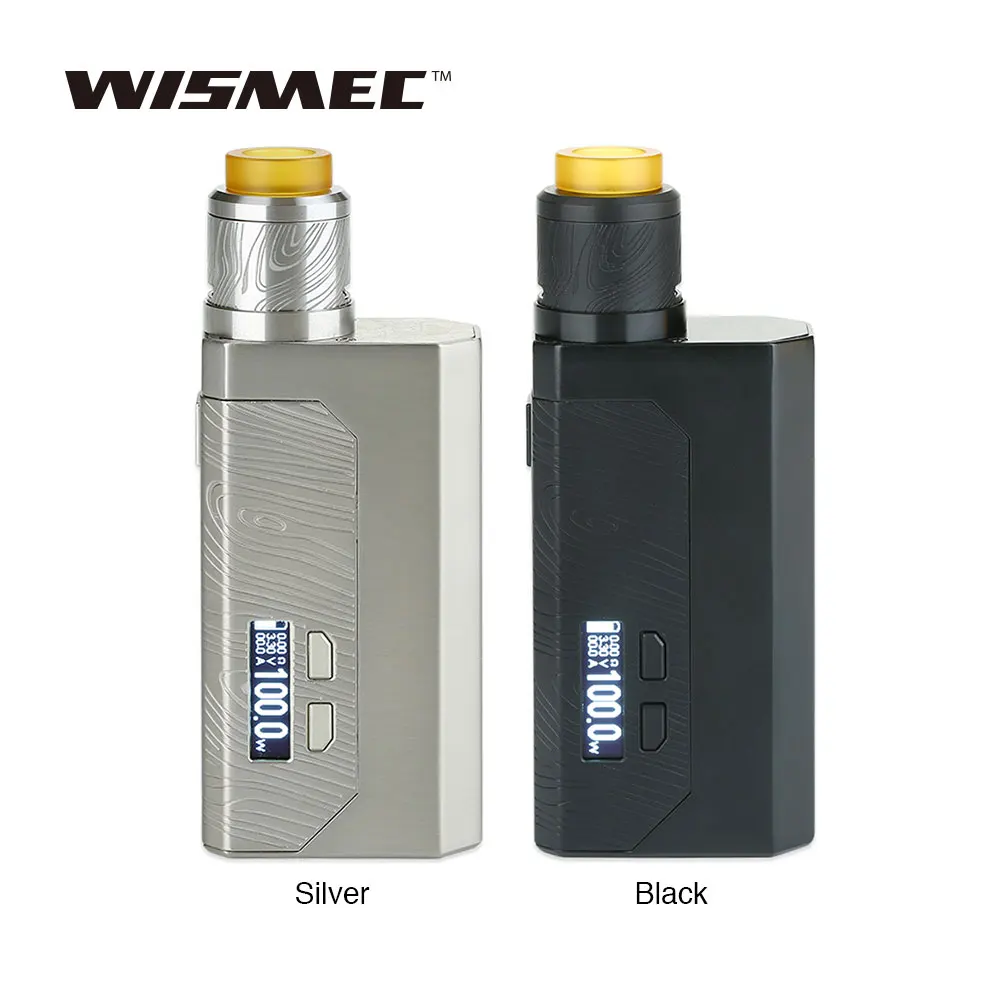 Комплект Wismec Luxotic MF Box с 24 мм гильотинным RDA баком и 7 мл Squonk Bottle No 18650 Батарейный блок Mod VS Drag 2/gen Kit