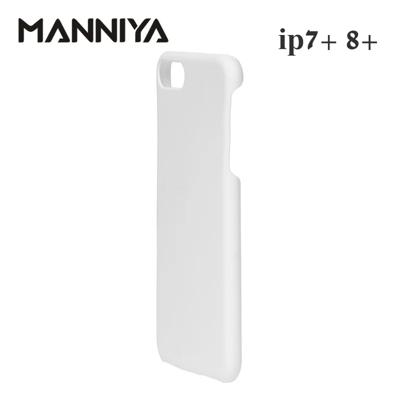 MANNIYA 3D сублимационные белые чехлы для телефонов iphone 7 plus 8 Бесплатная доставка! 100