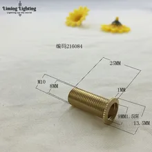 Медный винт M10 M3 M4 M5 M6 цветочный винт медный открытый один раковина голова Т-образный Круг кружева приносить ручной винт