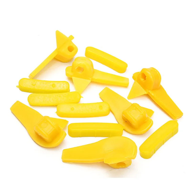 12 шт. желтый шиномонтажный монтажный наконечник с разъемной головкой, вставка обода, протектор из нейлона, пластик, 4,2 см x 1 см x 0,7 см