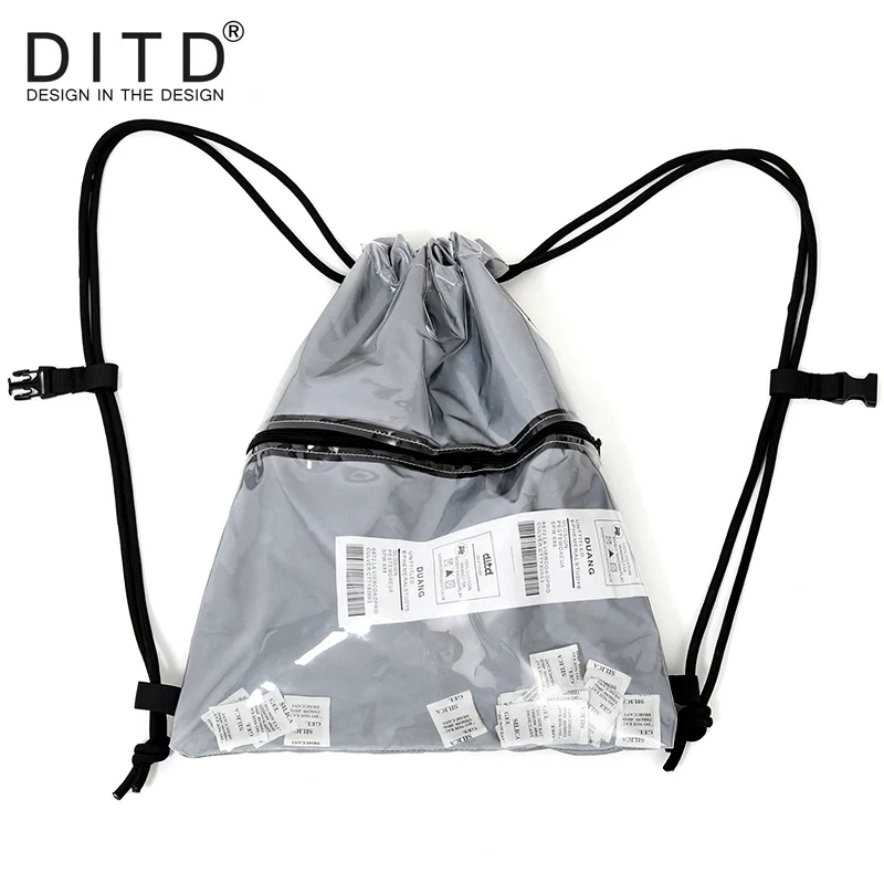 

Mini Size Reflective Women Backpacks Clear PVC Teenager Girls Zipper Student School Backpack Travel Bag Mochila Feminina