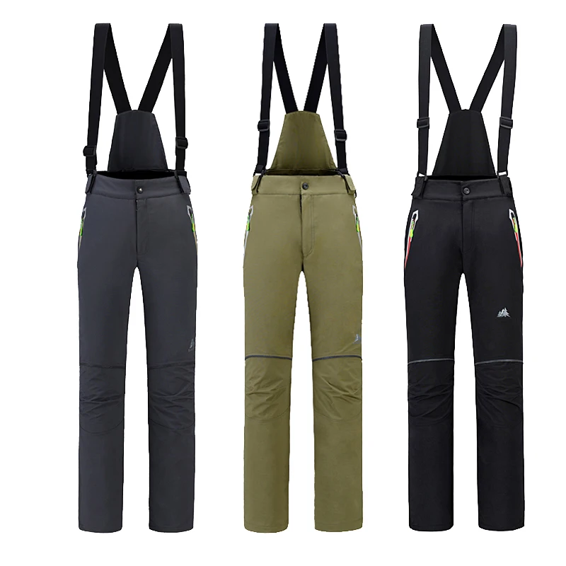 

Free Shipping Winter Men Warm Softshell Pants Waterproof Windproof Outdoor Sport Hiking Trousers  Camping Climbing