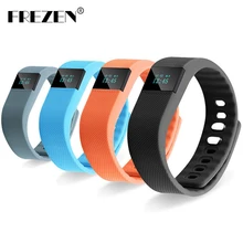 Frezen TW64 фитнес-трекер Bluetooth SmartBand Спорт Браслет Смарт Группа Браслет Шагомер для iPhone IOS Android PK fitbit
