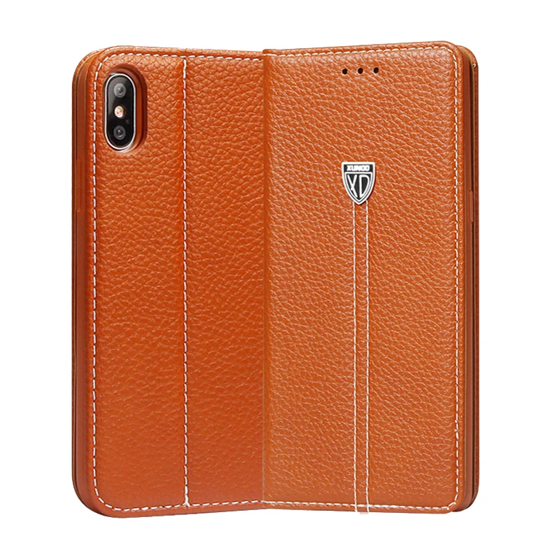 Для iPhone X case XUNDD роскошный, с магнитной застежкой Чехол Винтаж кожаный чехол для iPhone 7 Plus 6 6s с подставкой и карманами для карт функцией
