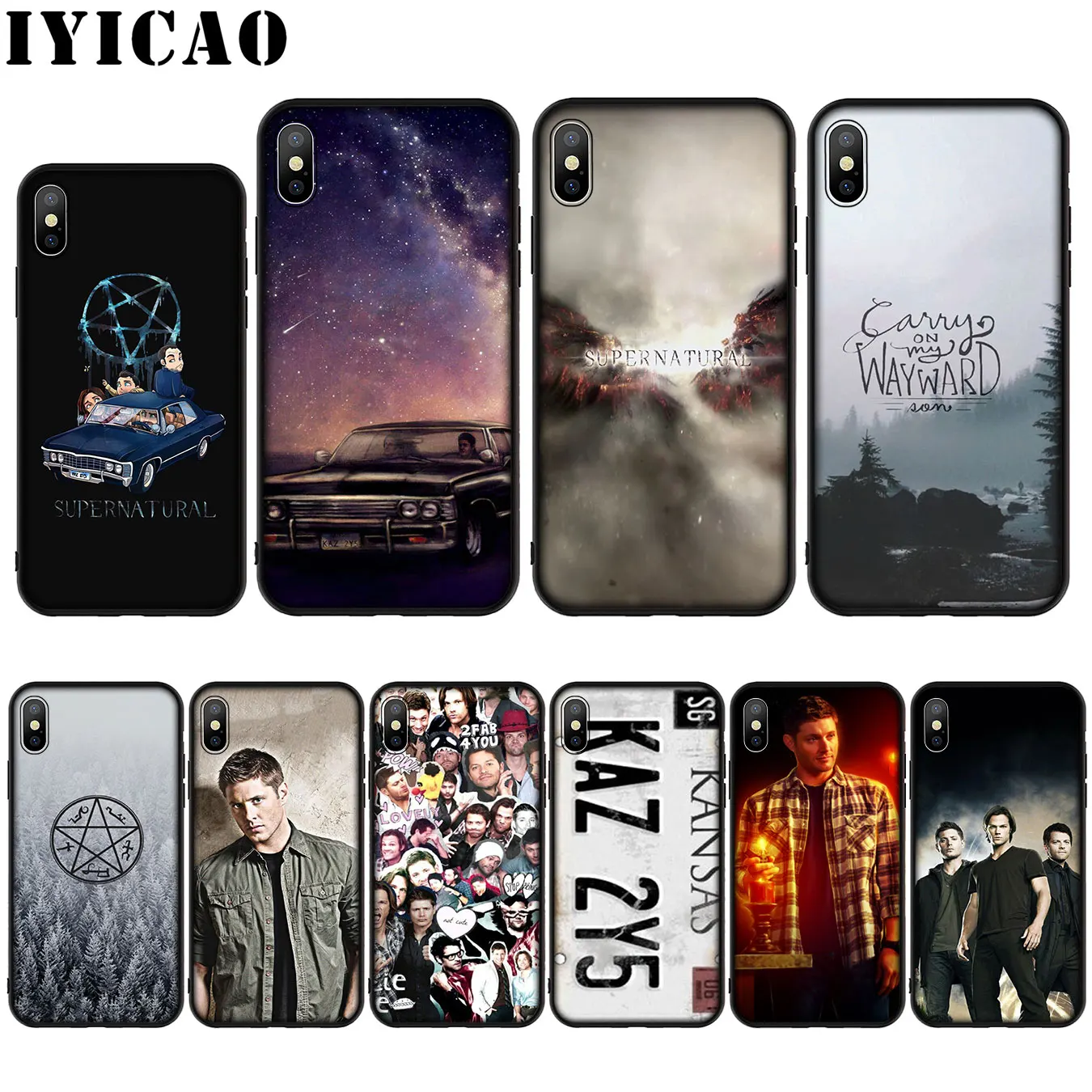 IYICAO сверхъестественный Jared Padalecki силиконовый мягкий чехол для iPhone XR X XS Max 8 7 6 S Plus 5