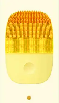 Xiaomi InFace электрическая звуковая Чистящая Щетка массажная звуковая мойка для лица водостойкое Силиконовое очищающее средство для лица Уход за кожей масса - Цвет: ORANGE