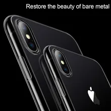 Ultra Thin Soft transparent TPU Case For Apple iPhone X 8 8 Plus 7