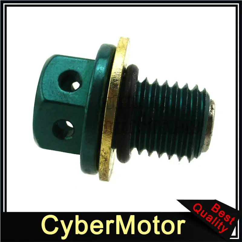 Grün Motor Magnetische Ölablass Bolzen Stecker Für 50cc 90cc 110cc 125cc 140cc 150cc 160cc Lifan YX Zongshen Pit Dirt Bike ATV Quad