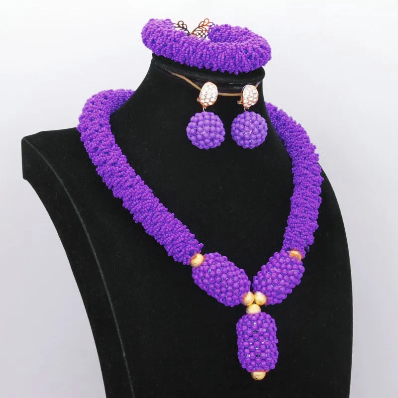 Dudo Store Purple Fine Jewelry Sets for 