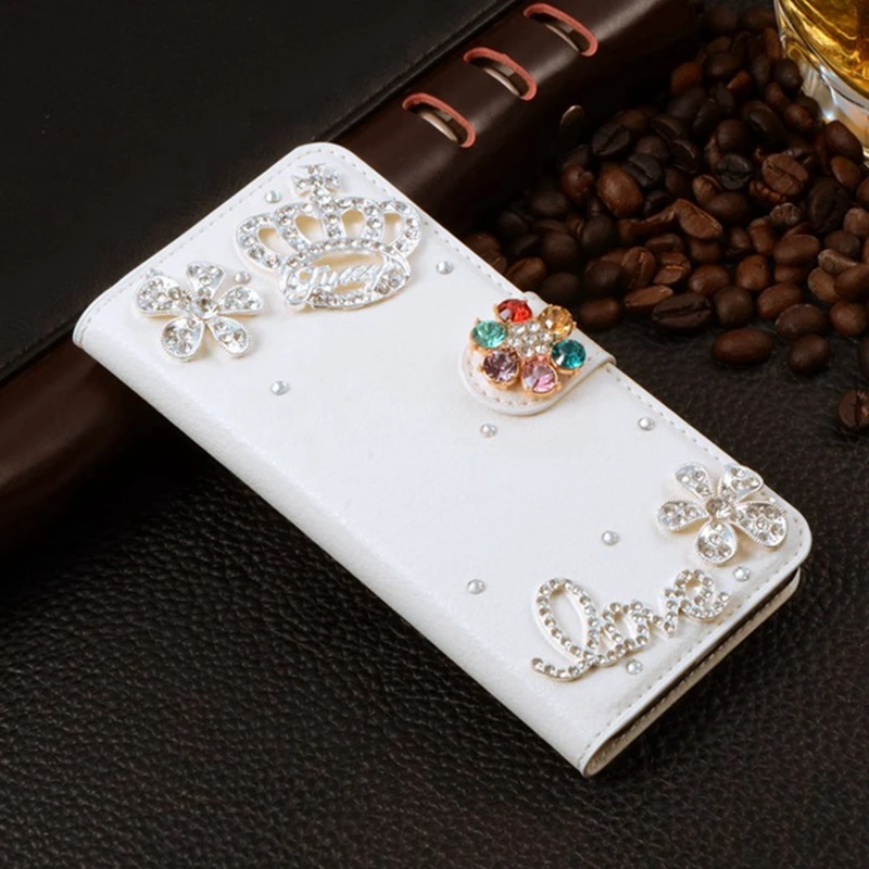 الفاخرة فتاة سيدة الماس الفضة ولي حالة غطاء لحالة فون x حجر الراين محفظة جلد الوجه اليدوية ل iphonex