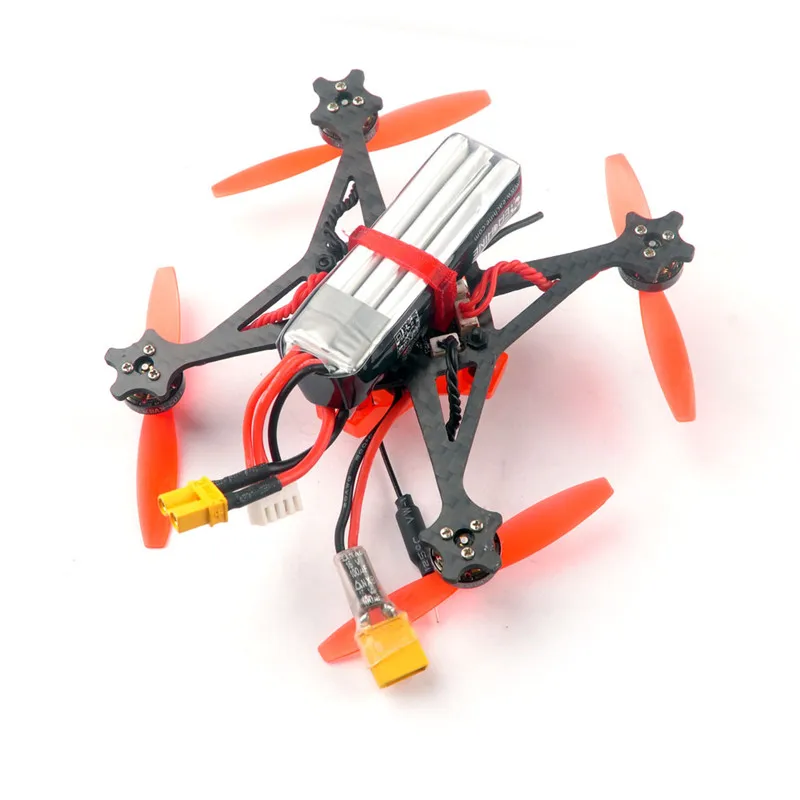 Eachine гоночный Дрон RedDevil 105 мм 2-3S FPV Whoop PNP/BNF Crazybee F4 PRO Caddx EOS2 5,8G 25~ 200mW VTX RC вертолет Квадрокоптер