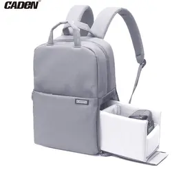 Caden 14 дюймов ноутбук рюкзак женский мужской DIY черный Bagpack подростковые девочки Mochila Feminina повседневные нейлоновые рюкзаки школьные сумки