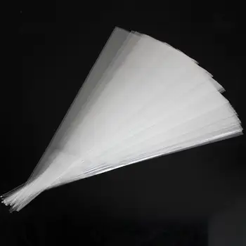 

50 x Cone Shaped Crystal Clear Candy Bags Christmas Wedding Birthday Party Event Favor Gifts Cellophane Cello Bags Accessories