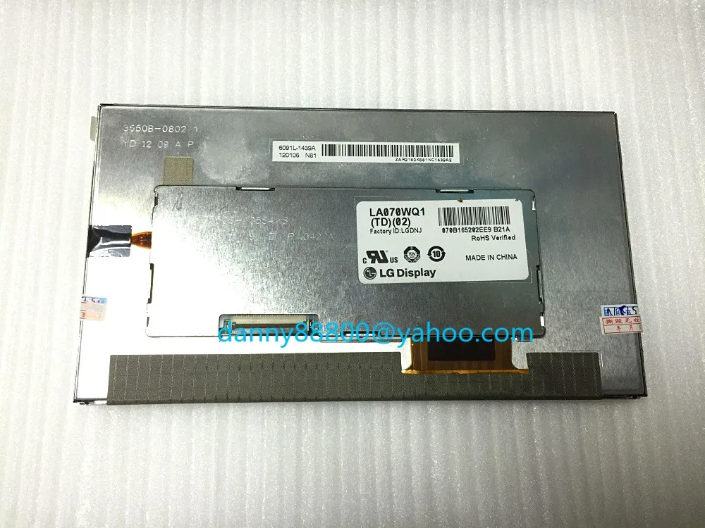 ο 10.1 ġ ڵ LCD ȭ LA070WQ1-TD01  LA070WQ1-TD02 ÷ г