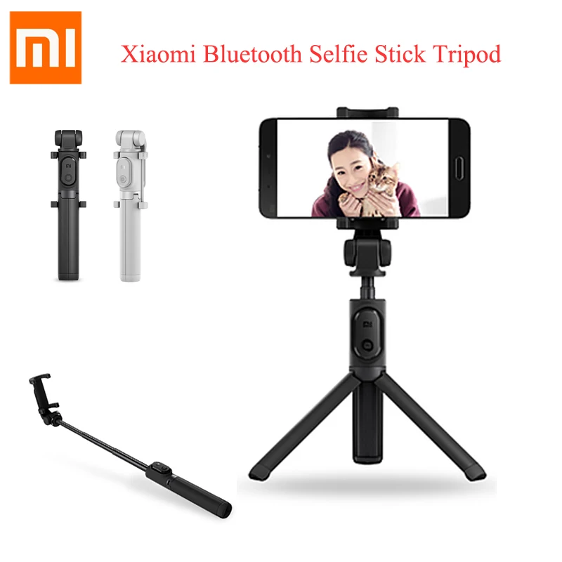 

Original Xiaomi Handheld Mini Foldable Tripod 2 in 1 Monopod Selfie Stick Bluetooth Wireless Remote Shutter for Android & Iphone