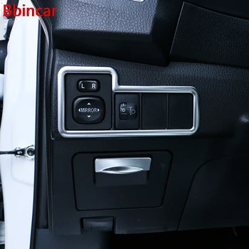 

Bbincar ABS Chrome Head Lamp Switch Storage Box Opening Button Knob Trim 2pcs For Toyota Corolla Altis E170 2013-2017