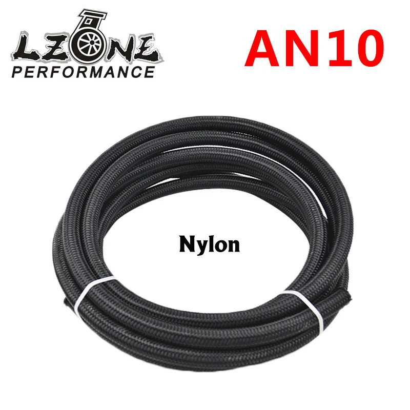

LZONE RACING-10 AN Pro's Lite Black Nylon Fuel Line Hose 350 PSI JR7314