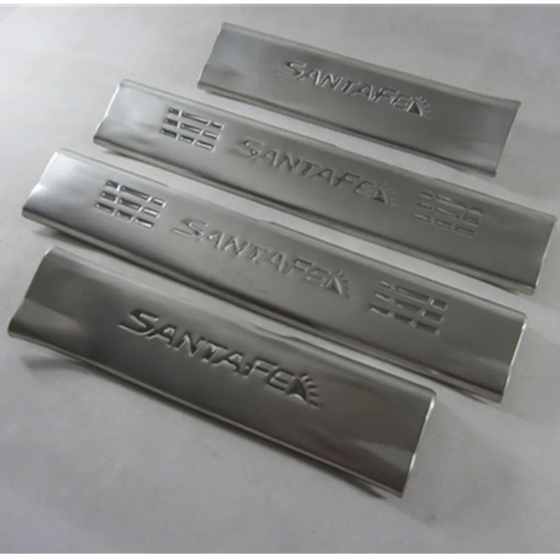 Высокое качество нержавеющая сталь внутренняя Накладка/дверной порог для 2013 hyundai Santa Fe ix45