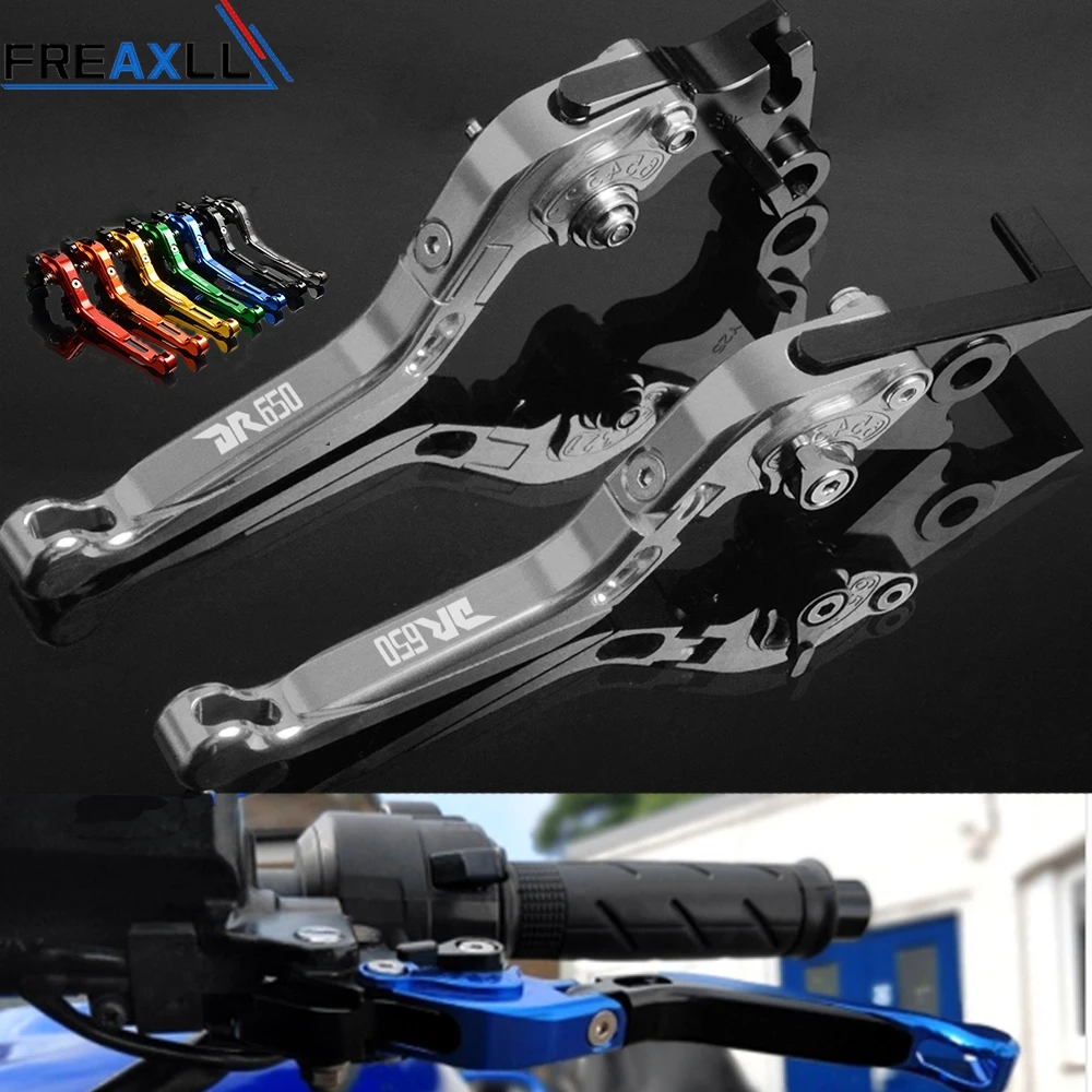 

For Suzuki DR650 DR 650 S / SE 1994 1995 1996 1997 1998 1999 2000 Motorcycle Brake Clutch Levers Foldable Extendable Adjustable