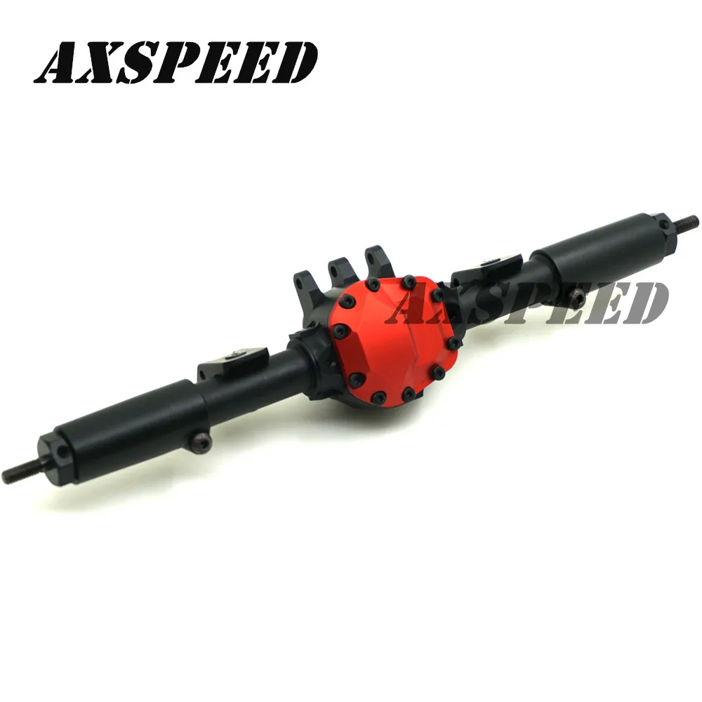 2Pcs/Set Alloy Front And Rear Axle For RC Cars Axial SCX10 II 90046 90047 JEEP Rock Crawler Parts Upgraded 2Pcs/Set Alloy Front And Rear Axle For RC Cars Axial SCX10 II 90046 90047 JEEP Rock Crawler Parts Upgraded