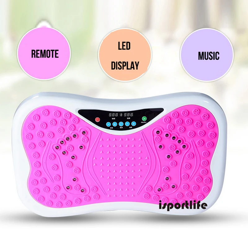 Fat Burning Vibration Fitness Massager Vibrating Plate Body Shaper