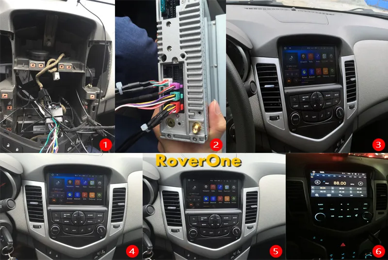 Clearance Car Radio for Chevrolet Cruze Lacetti 2 Octa Core Android 9.0 Stereo GPS Navigation Sat Navi Audio Video Player ( NO DVD ) 5