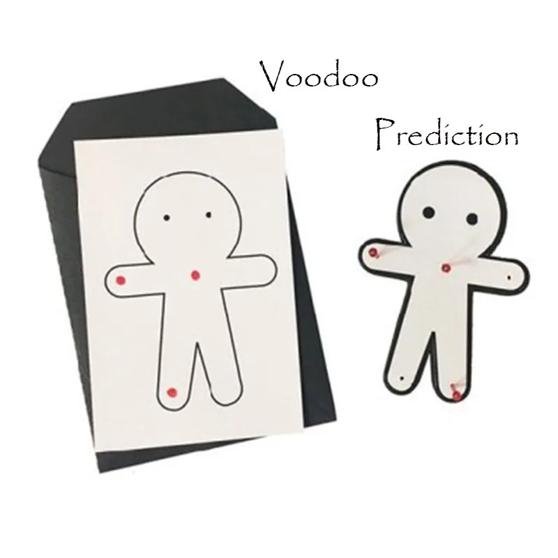 

Voodoo Prediction Magic Tricks Predict Select Voodoo Pins Place Magia Close Up Street Bar Gimmick Prop Illusion Mentalism Funny