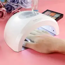 48 Вт дизайн ногтей светодиодный лампы Сушилка Гель-лак аппарат для маникюра сушилка ЖК-подсветка витрины для ногтей Сушилка Гель-лак отверждения лампы