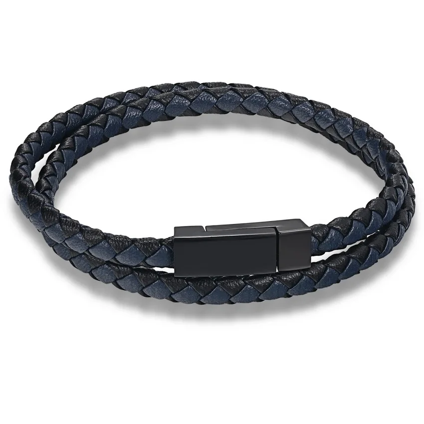 Браслет цепочка из натуральной кожи для мужчин и женщин|bracelets for|leather bracelets for