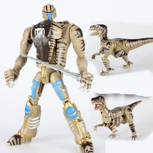 transformation Beast Wars 16CM Dinobot figure model Birthday gifts for children and collectible toys doll