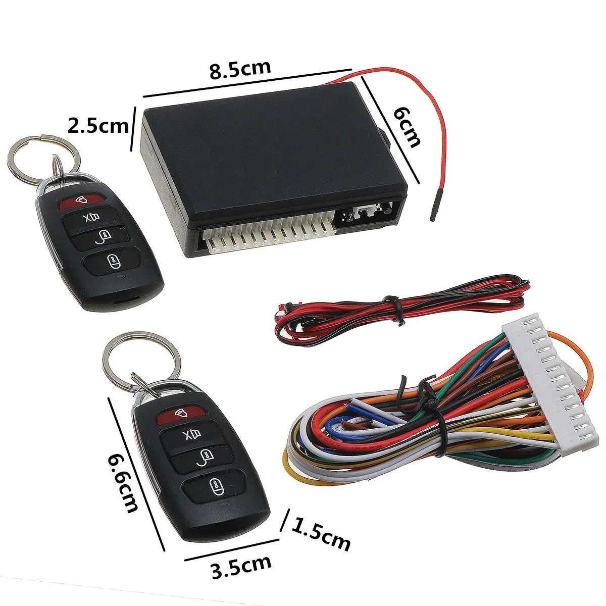 Auto Car Keyless Entry System Universal Wireless Remote Controller Kit Door Lock Vehicle Central Locking With Remote Control