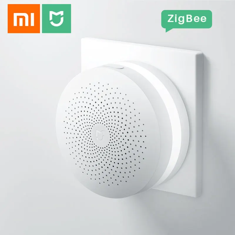 Xiaomi Mijia Smart Home Kit Multifunctio ZigBee шлюз 2 центр управления беспроводное соединение работа с датчиком движения двери