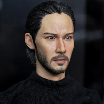

1/6 Scale head sculpt keanu reeves john wake figures accessories KUMIK15-5 toy model for 12 inch Men action doll collection mode