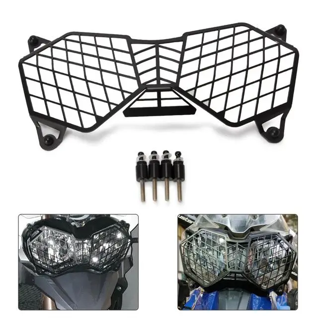 Motorcycle Headlight Grille Light Cover Protective Guard Aluminum Alloy for Triumph TIGER 1200XC EXPLORER 12-17 | Автомобили и