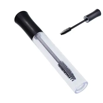 

5pcs 5mL Beauty Portable Empty Mascara Tube Eyelash Vial Liquid Bottle Container Black Cap Refillable Bottles Makeup Accessories