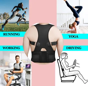 Back Support Belt Shoulder Bandage Corset Posture Corrector Spain Support Belt Orthopedic Brace Scoliosis corrector de postura Back Support Belt Shoulder Bandage Corset Posture Corrector Spain Support Belt Orthopedic Brace Scoliosis corrector de postura