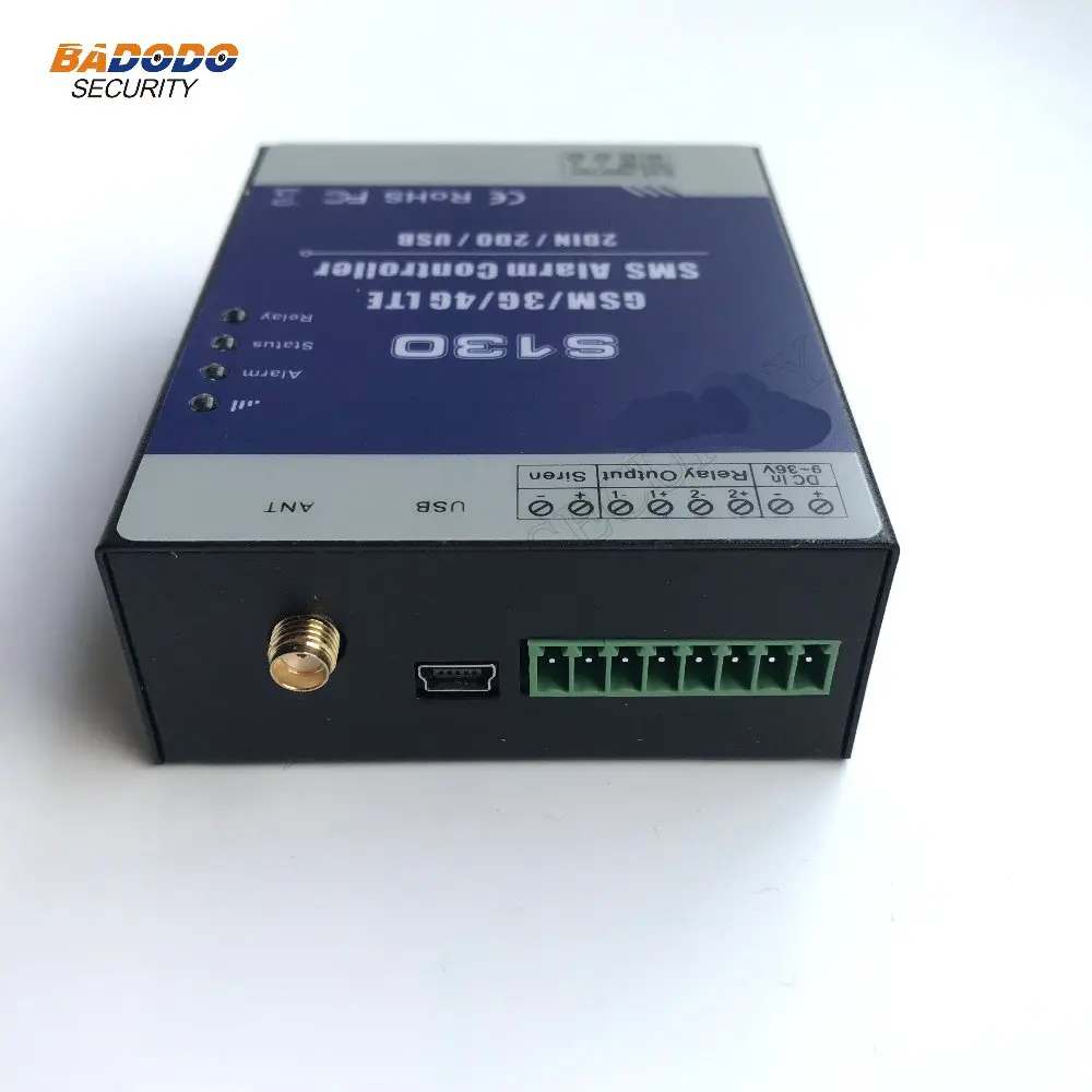 2G GSM 3g 4G SMS Пульт дистанционного управления сигнализация S130 2DIN 2 релейный выход USB последовательная Автоматизация для генератора пульт дистанционного управления