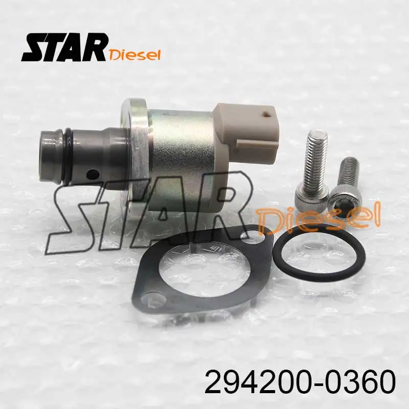 

294200-0360 Fuel Pump Metering Solenoid Valve 294200 0360 Measure Unit Suction Control SCV Valve 2942000360 1460A037 A6860EC09A