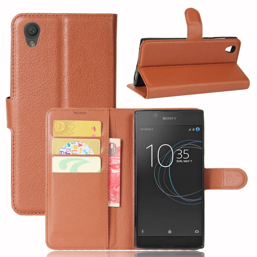 

Luxury Flip Case For Sony Xperia L1 L2 XZ2 XZ3 XZ4 Wallet PU Leather Cover For Sony XA3 XA1 Ultra XA2 Plus Magnetic Holder Cases